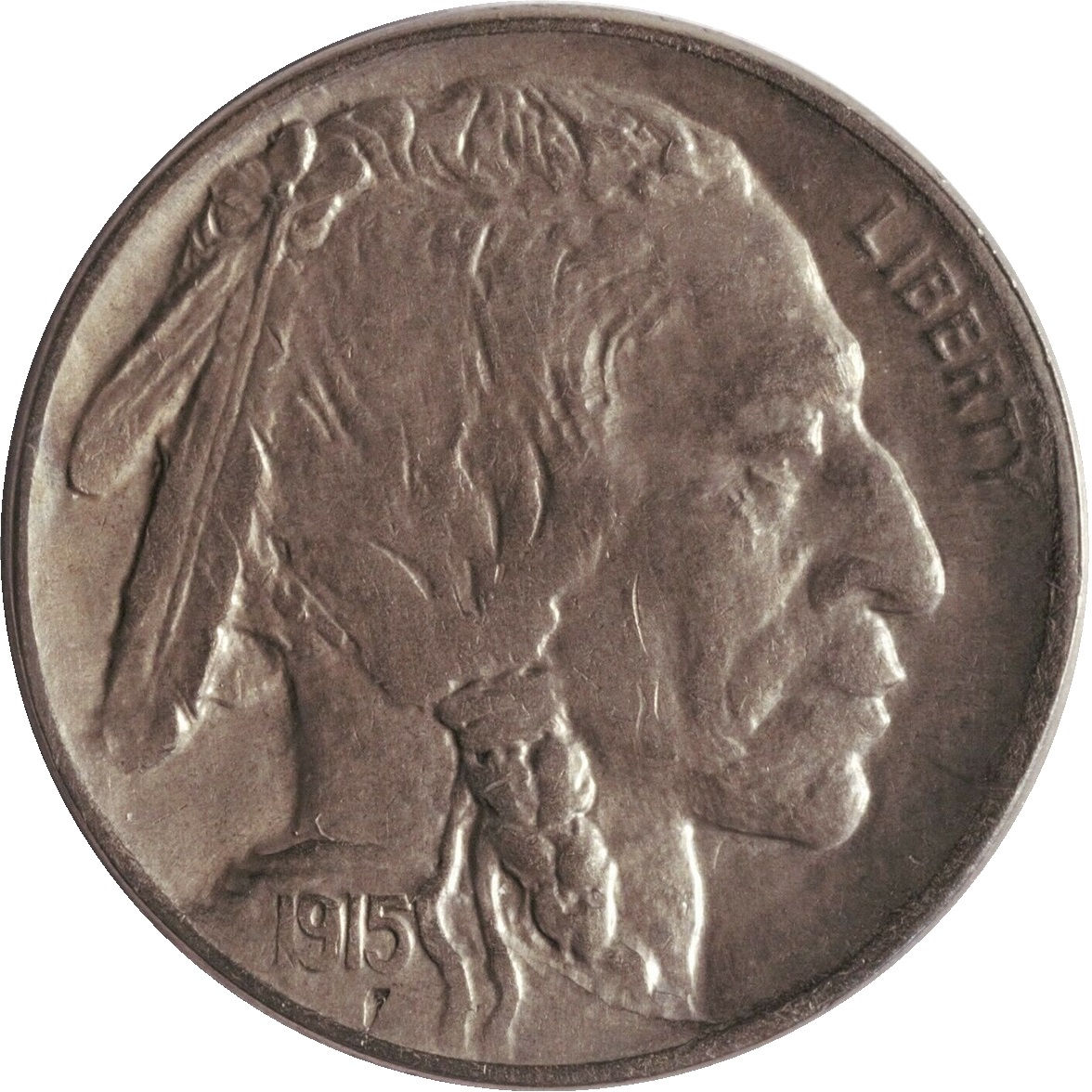 1915-D-5c--Buffalo-Nickel